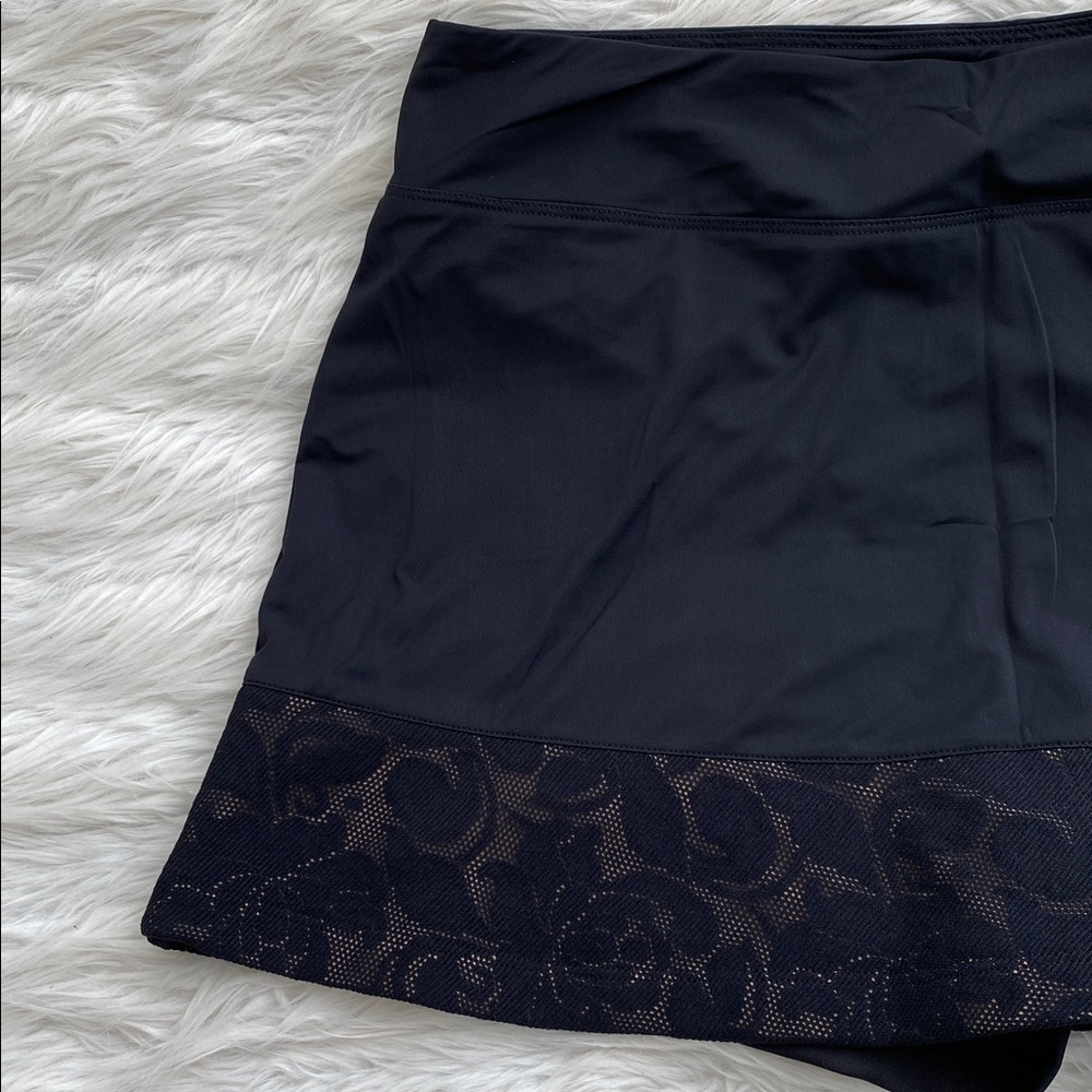 Fila | Black Lace Tennis 2-Piece Set Tank Top & Athletic Skort - Picture 9 of 16